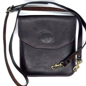Michael Green USA Leather Crossbody Bag | Vintage Brown | Made in USA